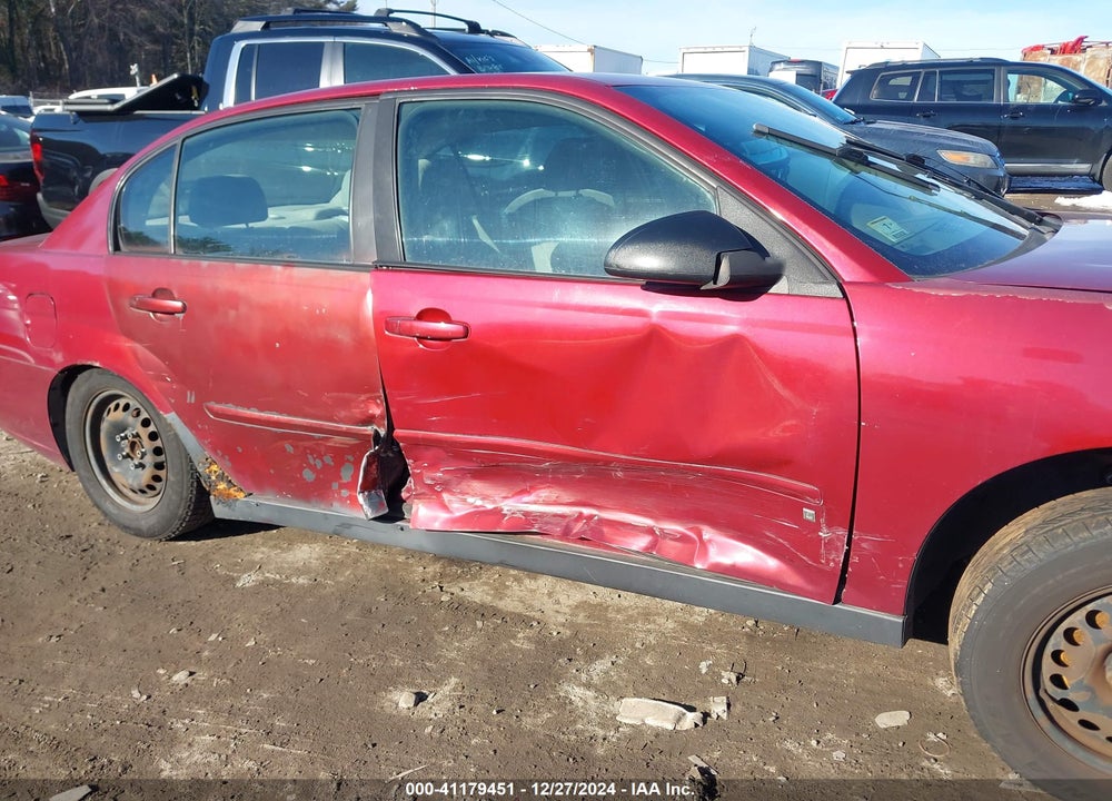 2007 CHEVROLET MALIBU LS VIN: 1G1ZS58F67F302139