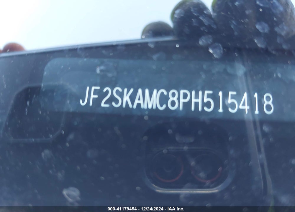 2023 SUBARU FORESTER WILDERNESS VIN: JF2SKAMC8PH515418