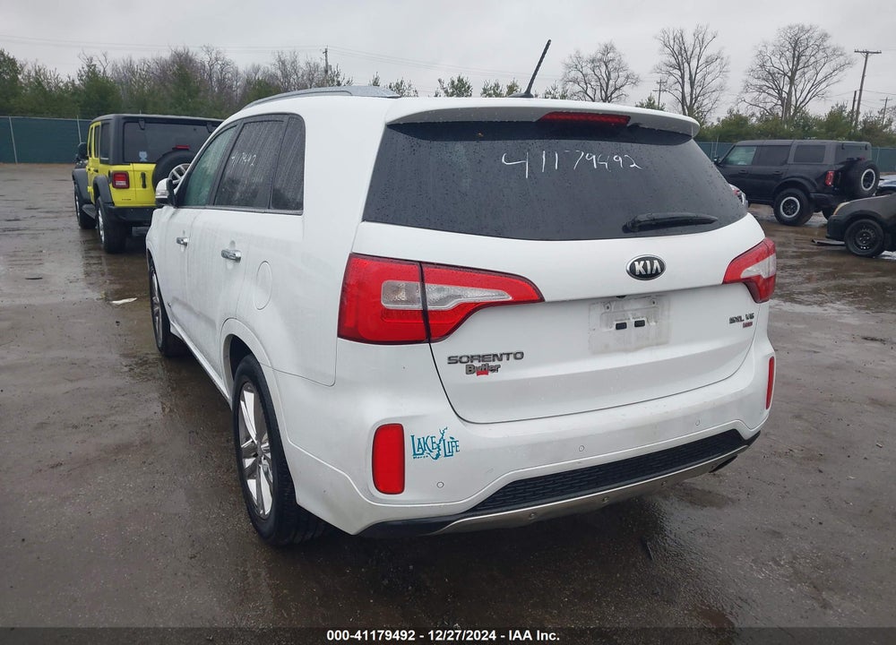 2014 KIA SORENTO LIMITED V6 VIN: 5XYKWDA76EG468603