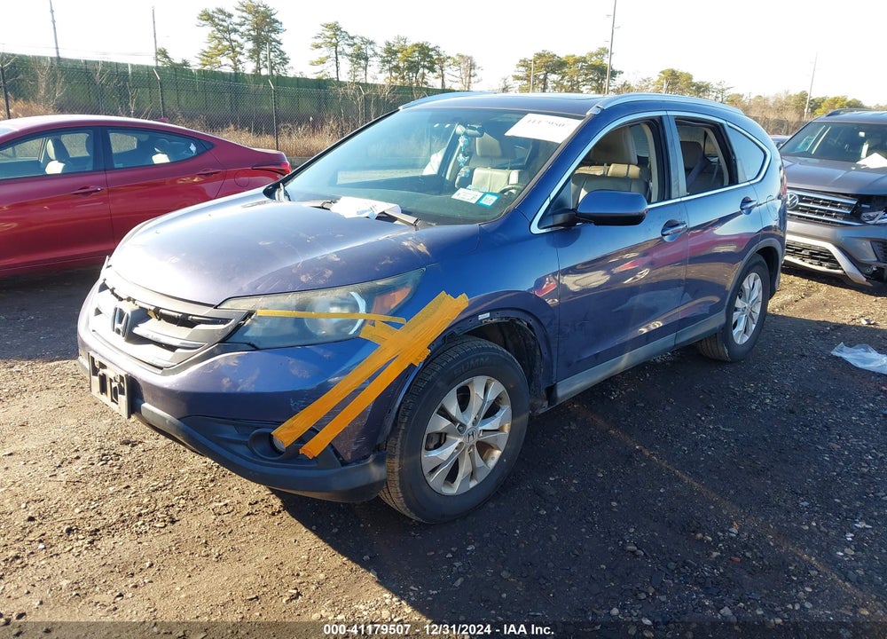 2012 HONDA CR-V EX-L VIN: 5J6RM4H74CL014789