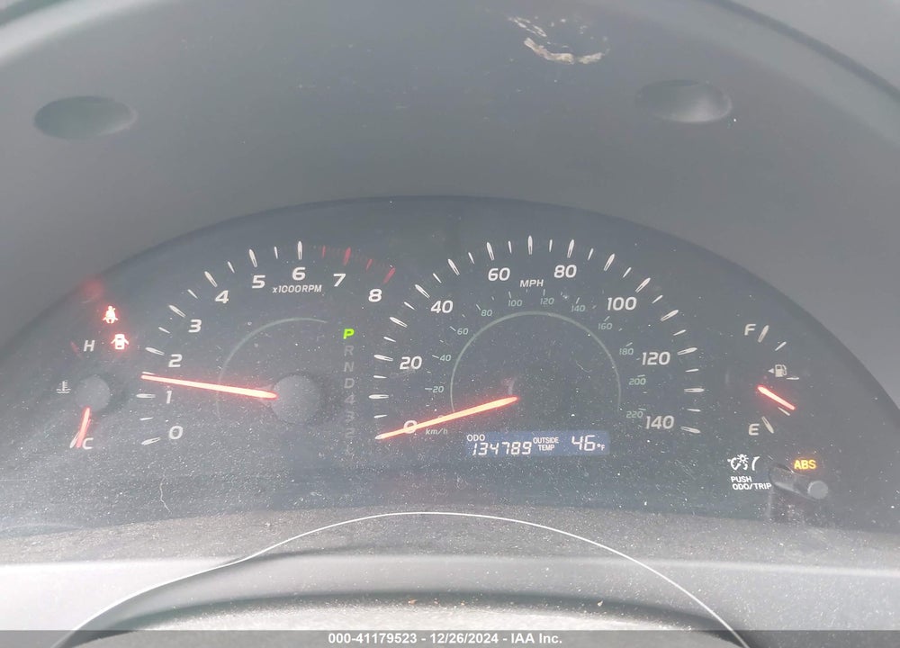 2009 TOYOTA CAMRY LE VIN: 4T4BE46K39R082002