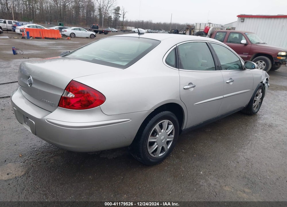 2006 BUICK LACROSSE CX VIN: 2G4WC582561220697