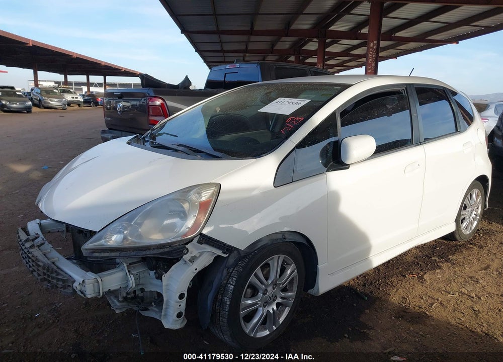 2010 HONDA FIT SPORT VIN: JHMGE8H4XAC027954