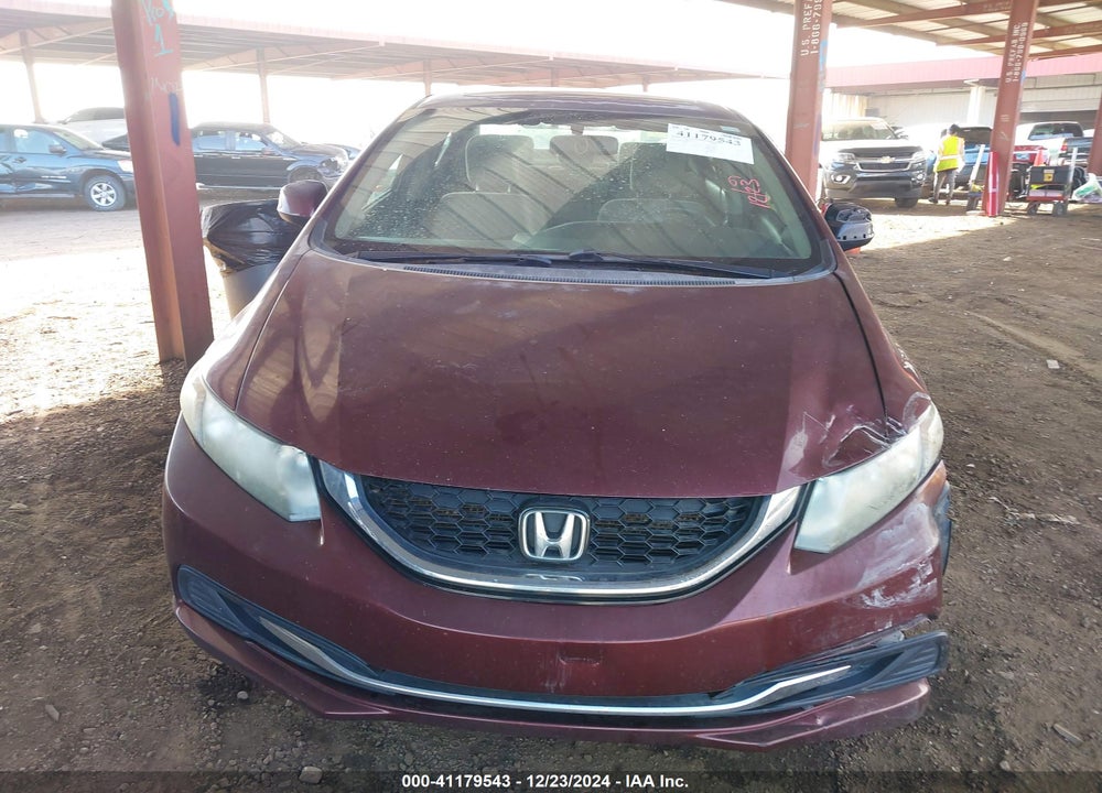 2013 HONDA CIVIC VIN: 19XFB2F81DE091726