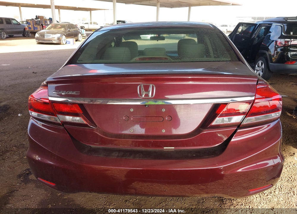 2013 HONDA CIVIC VIN: 19XFB2F81DE091726
