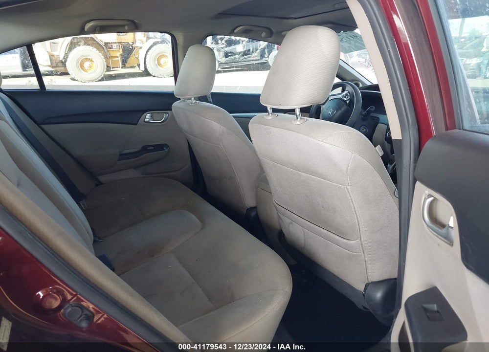 2013 HONDA CIVIC VIN: 19XFB2F81DE091726