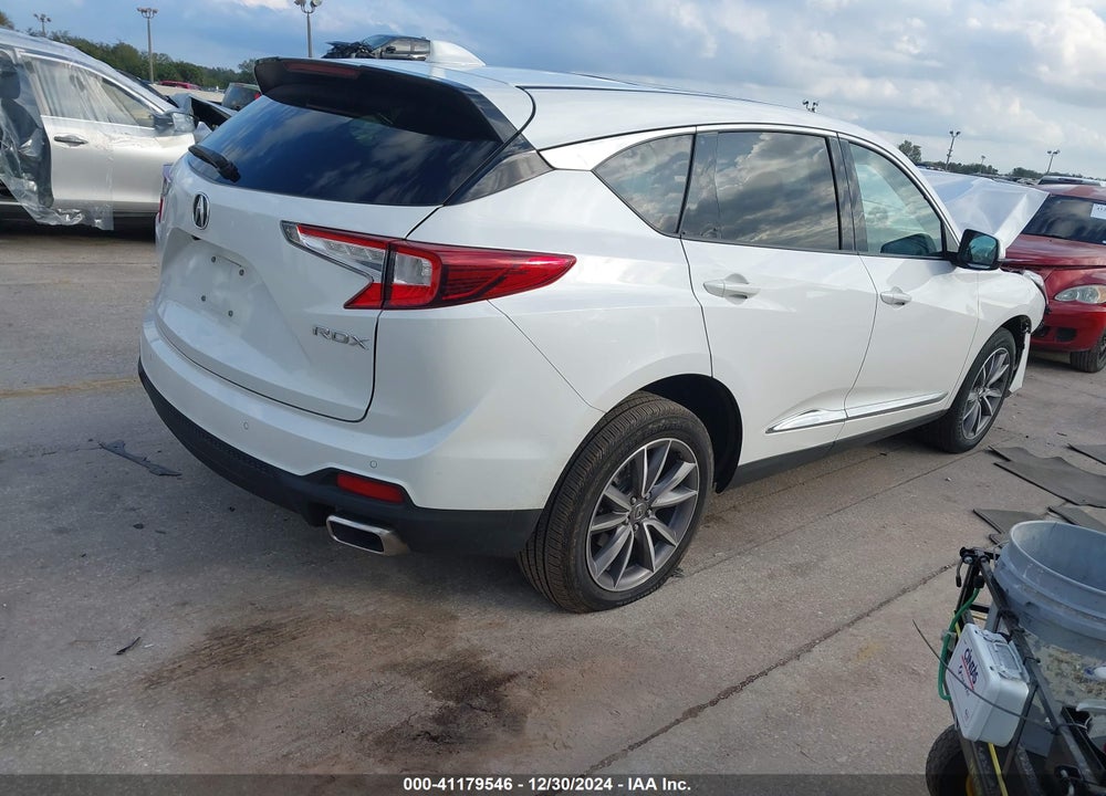 2022 ACURA RDX TECHNOLOGY PACKAGE VIN: 5J8TC1H55NL003266