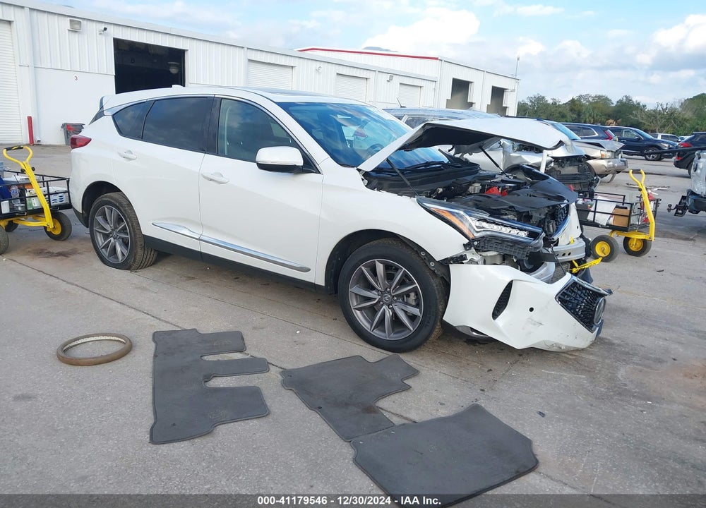 2022 ACURA RDX TECHNOLOGY PACKAGE VIN: 5J8TC1H55NL003266