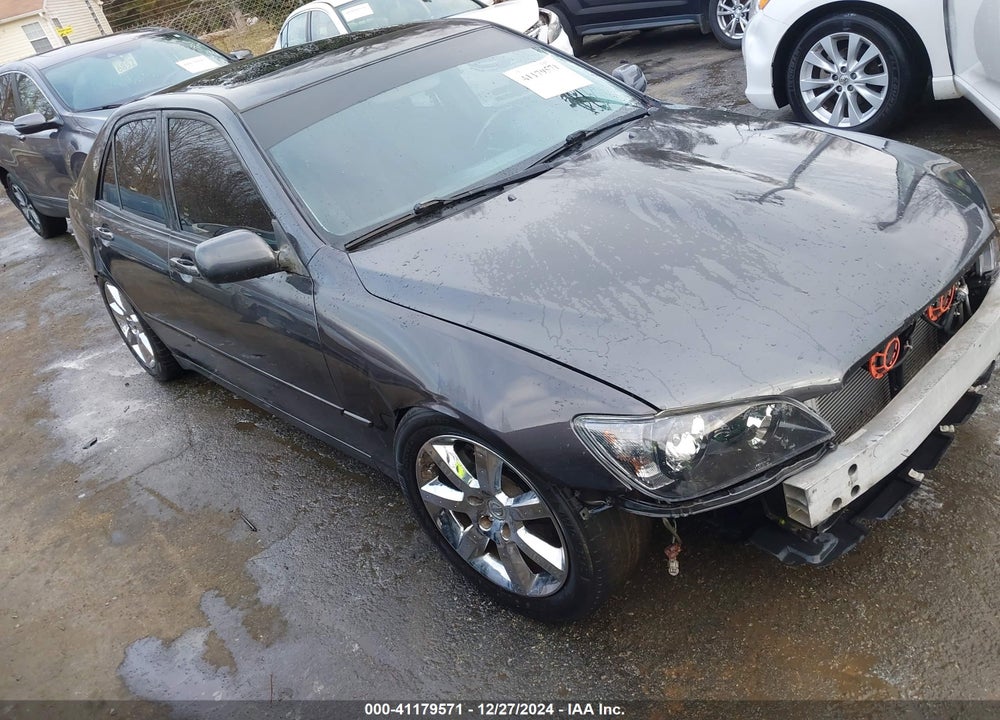 2002 LEXUS IS 300 BASE W/5-SPEED MANUAL VIN: JTHBD192820062867