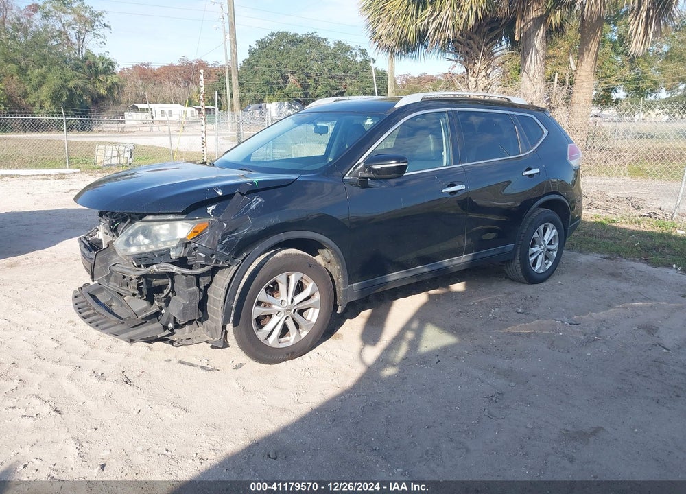 2014 NISSAN ROGUE SV VIN: 5N1AT2MV7EC846043