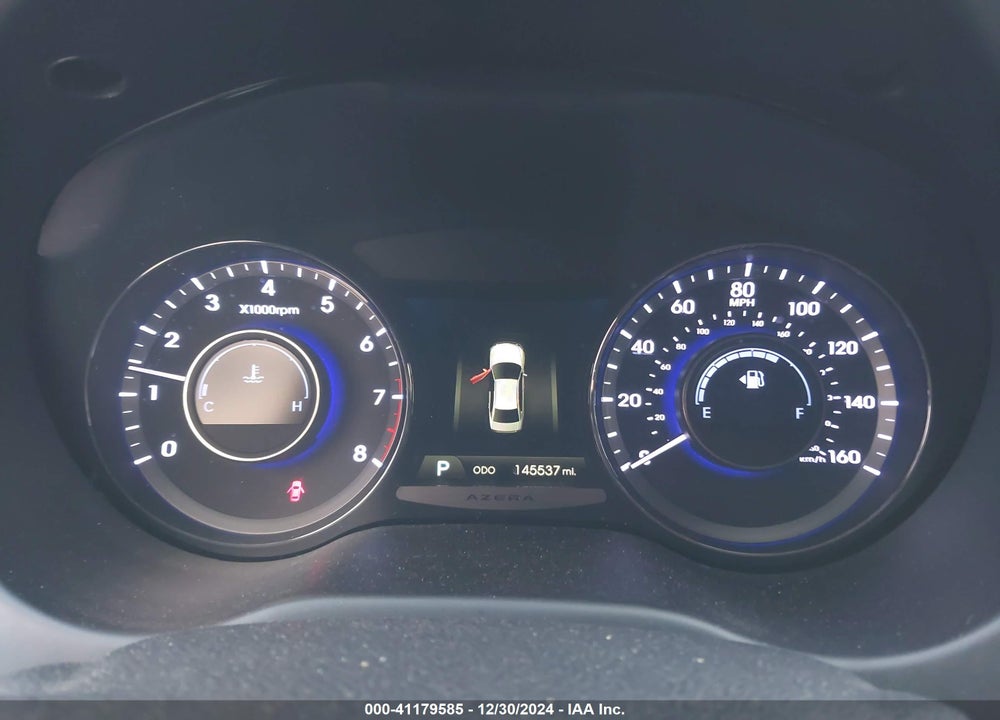 2014 HYUNDAI AZERA VIN: KMHFH4JG1EA342155