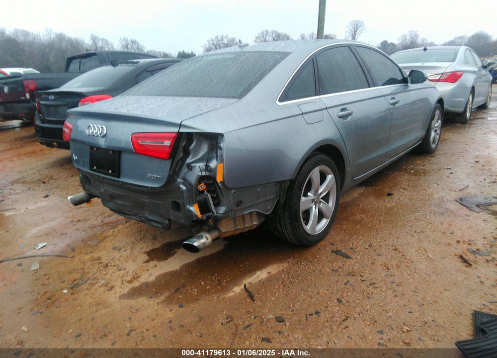 2012 AUDI A6 2.0T PREMIUM VIN: WAUDFAFC5CN116435