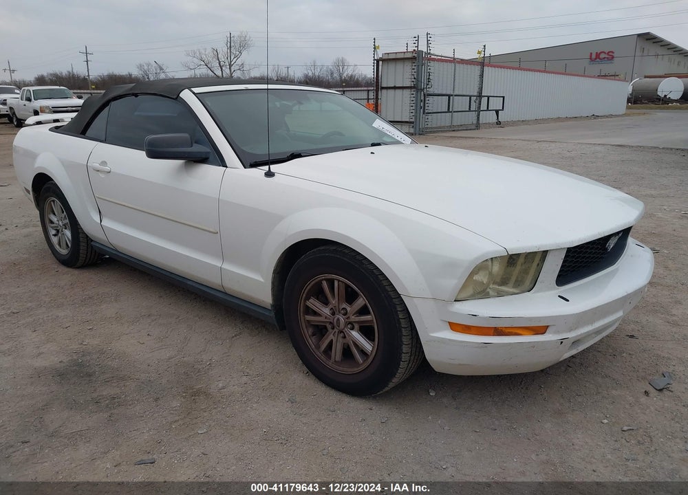 2005 FORD MUSTANG VIN: 1ZVFT84N555202877