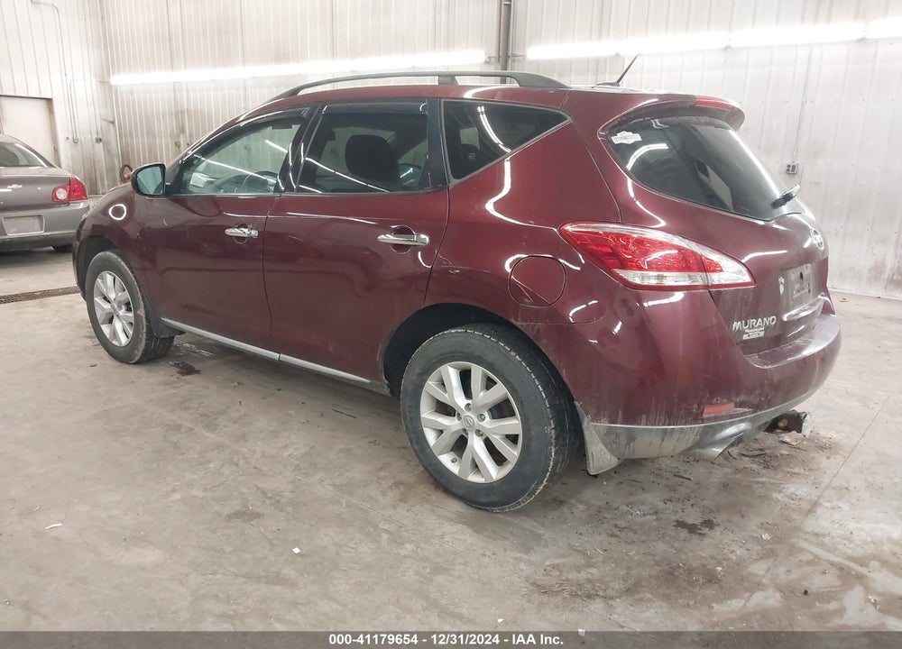2011 NISSAN MURANO SV VIN: JN8AZ1MW9BW156878