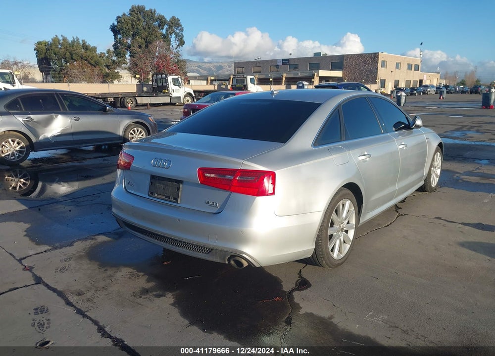 2013 AUDI A6 VIN: WAUHGAFC7DN133270