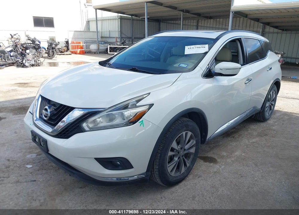 2015 NISSAN MURANO SV VIN: 5N1AZ2MG3FN236548