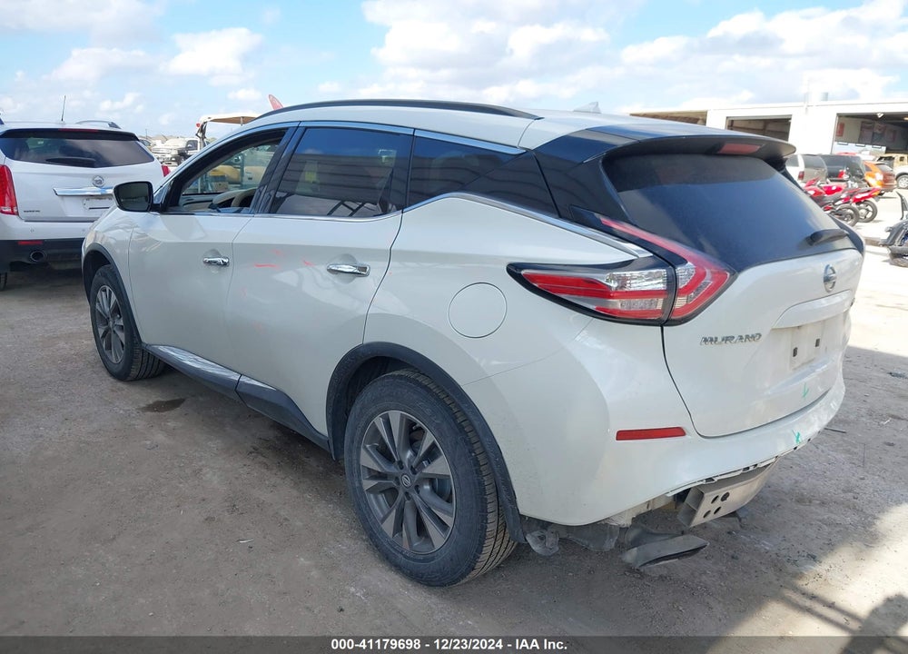 2015 NISSAN MURANO SV VIN: 5N1AZ2MG3FN236548