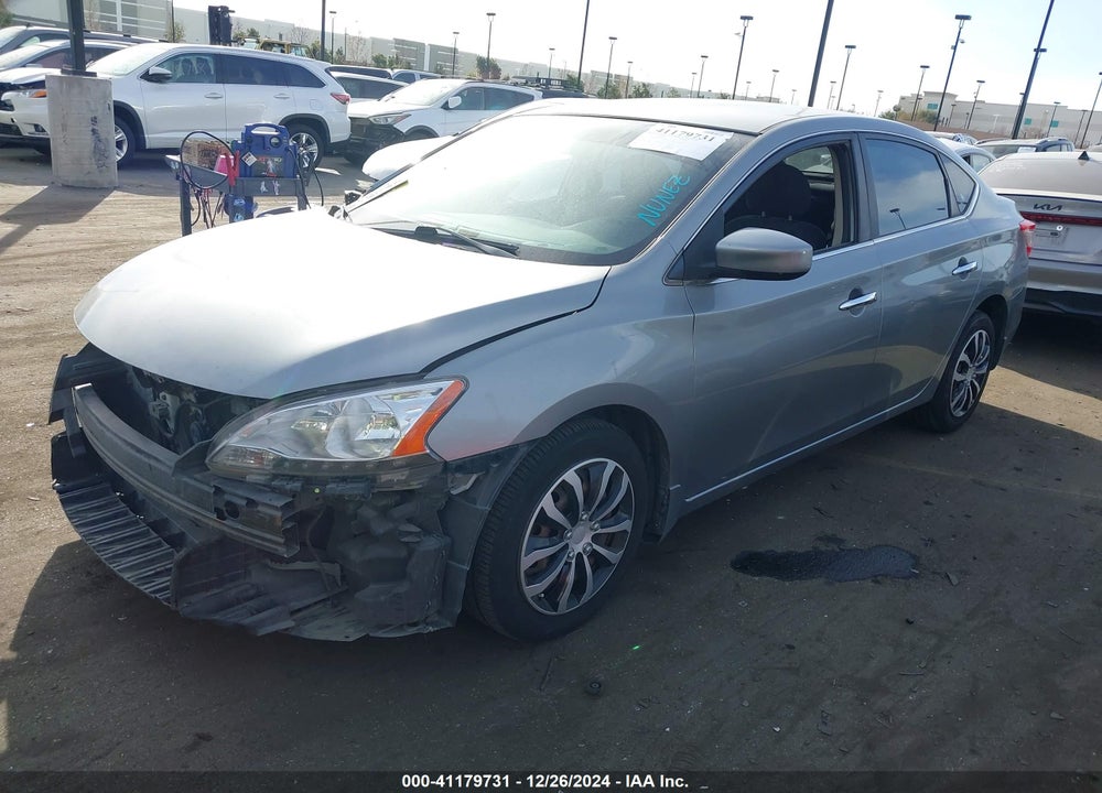 2013 NISSAN SENTRA SV VIN: 3N1AB7AP6DL740697