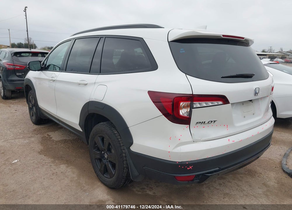 2022 HONDA PILOT AWD TRAILSPORT VIN: 5FNYF6H83NB065254