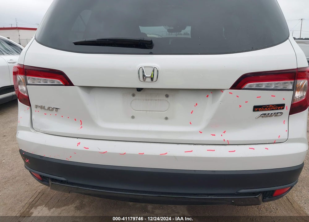 2022 HONDA PILOT AWD TRAILSPORT VIN: 5FNYF6H83NB065254