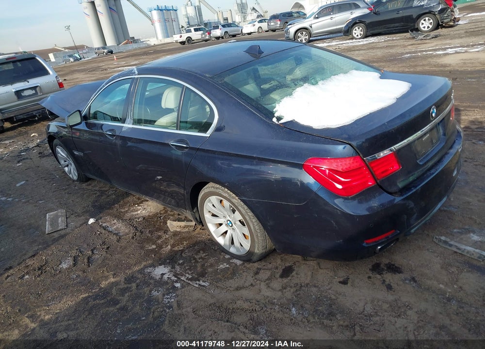 2011 BMW 750I XDRIVE VIN: WBAKC6C58BC394758