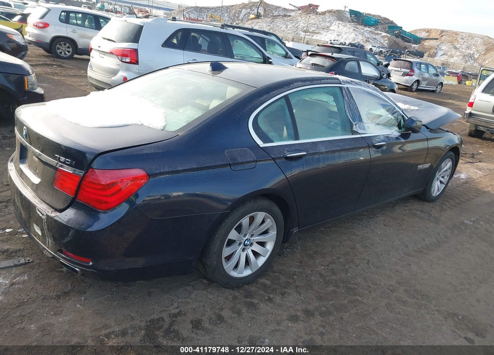 2011 BMW 750I XDRIVE VIN: WBAKC6C58BC394758