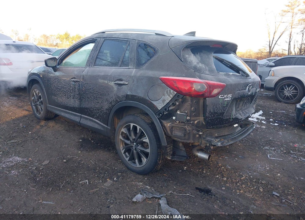 2016 MAZDA CX-5 GRAND TOURING VIN: JM3KE4DY9G0688549