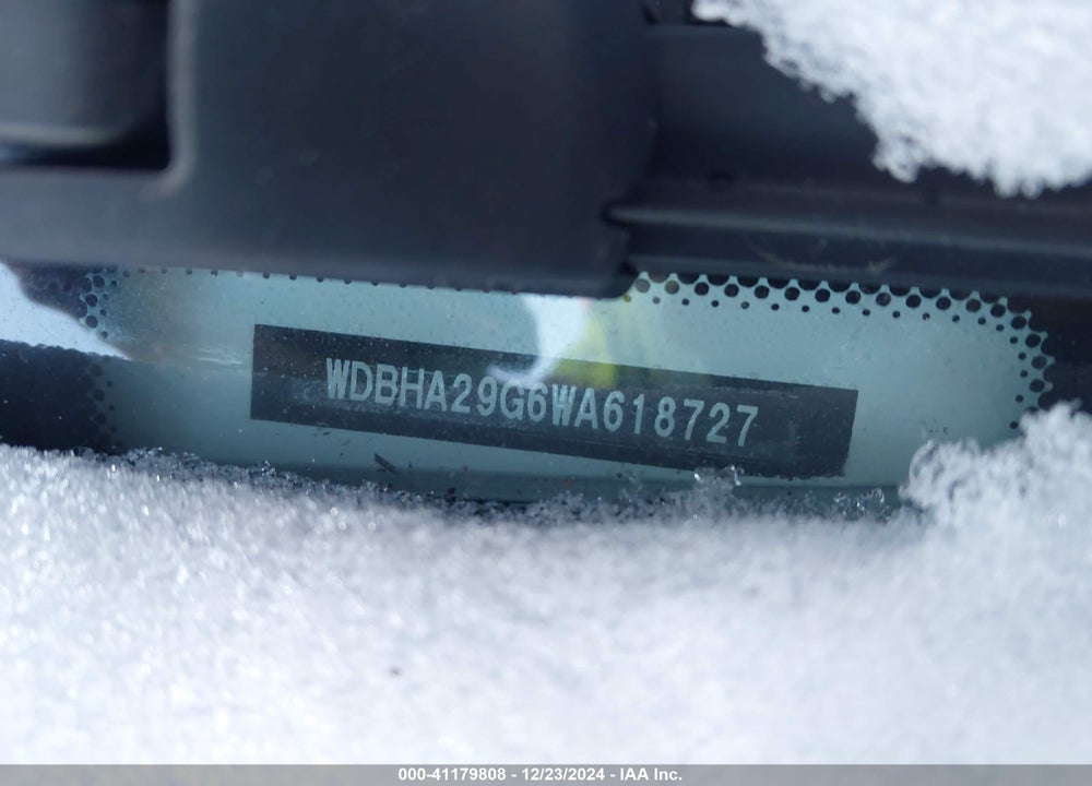 1998 MERCEDES-BENZ C 280 VIN: WDBHA29G6WA618727