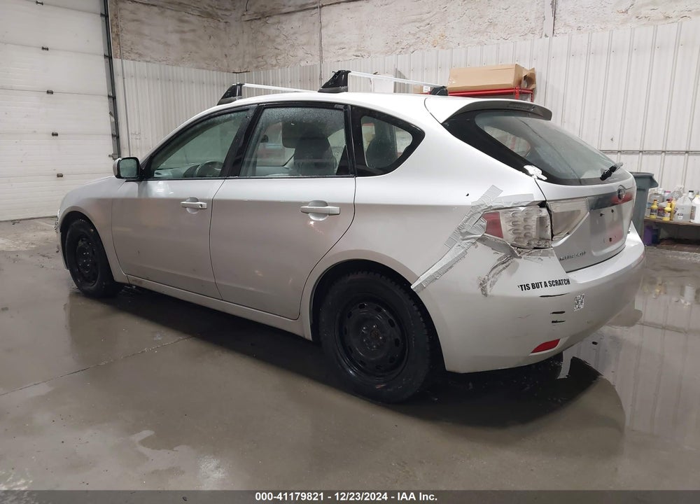 2008 SUBARU IMPREZA 2.5I VIN: JF1GH61618H800824