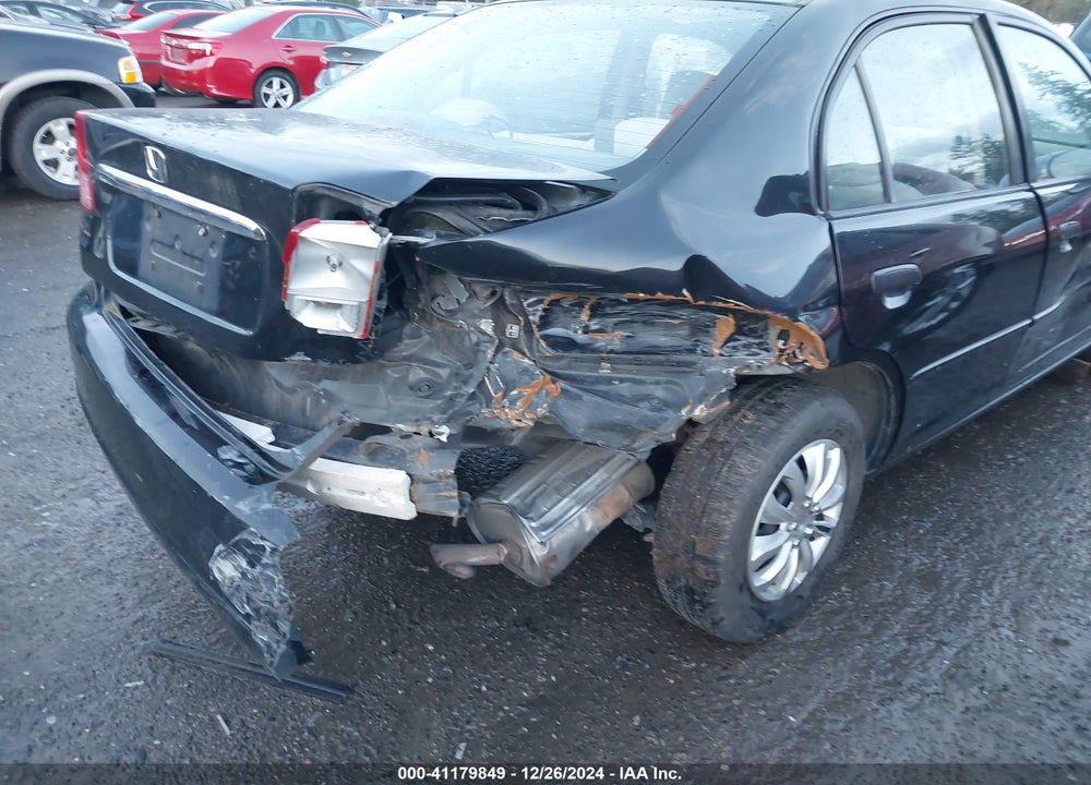 2001 HONDA CIVIC LX VIN: JHMES16531S008591