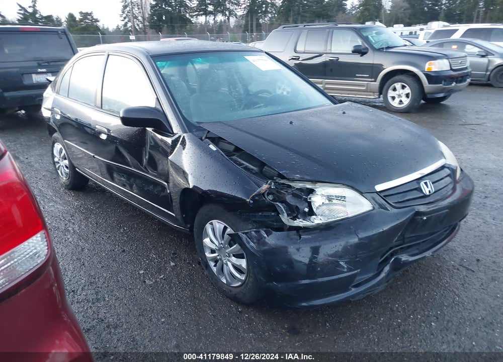 2001 HONDA CIVIC LX VIN: JHMES16531S008591