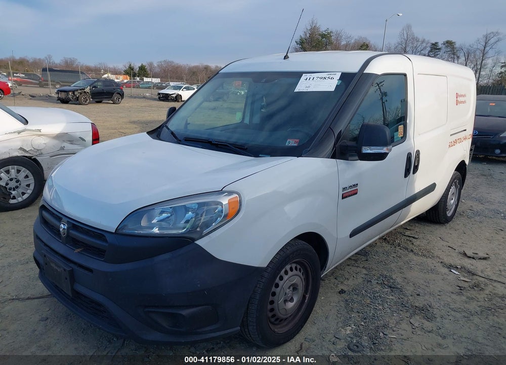 2018 RAM PROMASTER CITY TRADESMAN VIN: ZFBERFAB0J6J65045