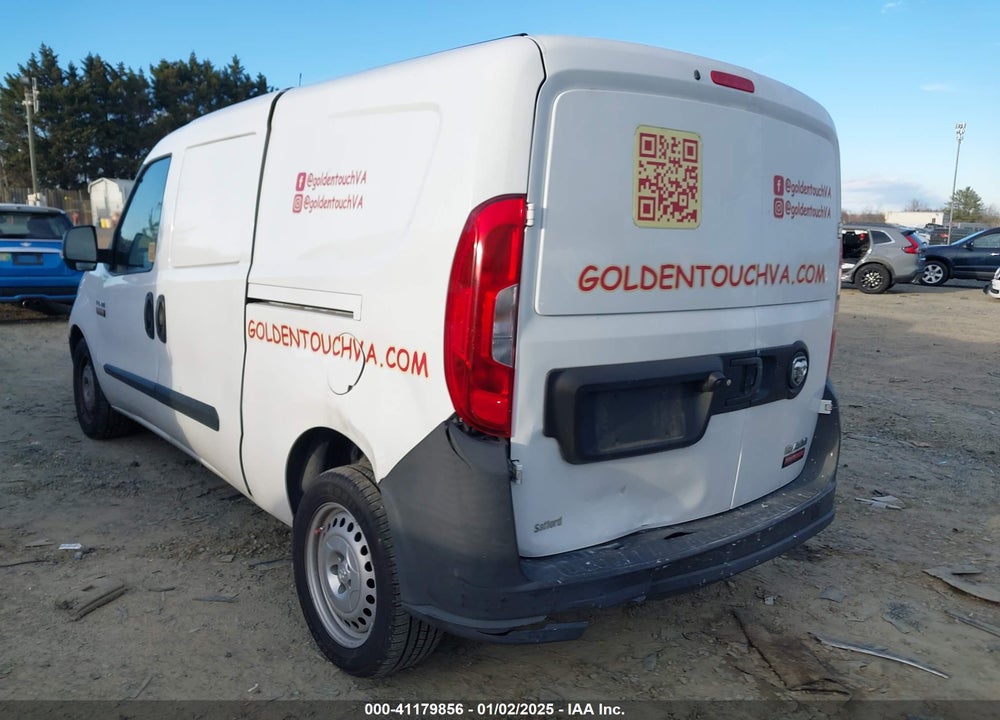 2018 RAM PROMASTER CITY TRADESMAN VIN: ZFBERFAB0J6J65045