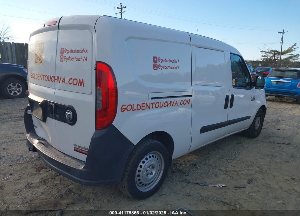2018 RAM PROMASTER CITY TRADESMAN VIN: ZFBERFAB0J6J65045