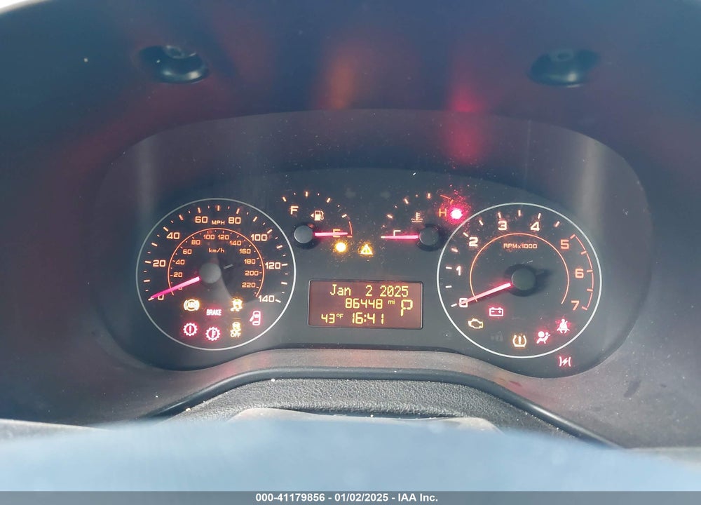 2018 RAM PROMASTER CITY TRADESMAN VIN: ZFBERFAB0J6J65045