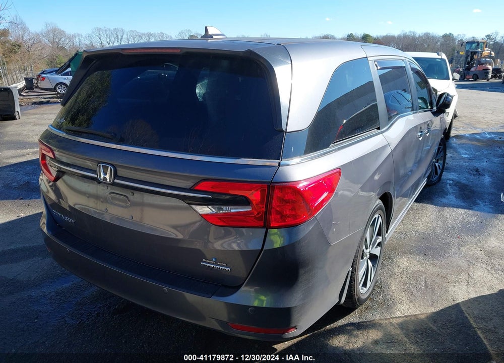 2021 HONDA ODYSSEY TOURING VIN: 5FNRL6H81MB032555