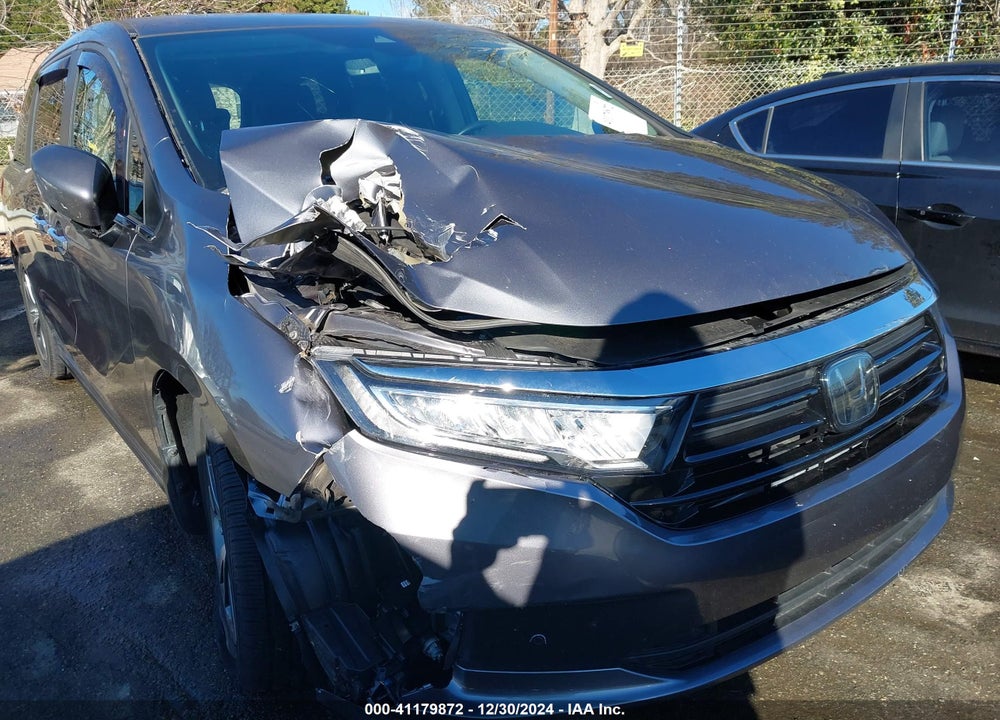 2021 HONDA ODYSSEY TOURING VIN: 5FNRL6H81MB032555