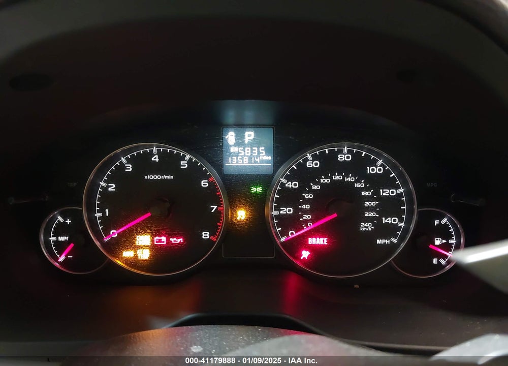 2013 SUBARU OUTBACK 2.5I PREMIUM VIN: 4S4BRBCC7D3322859