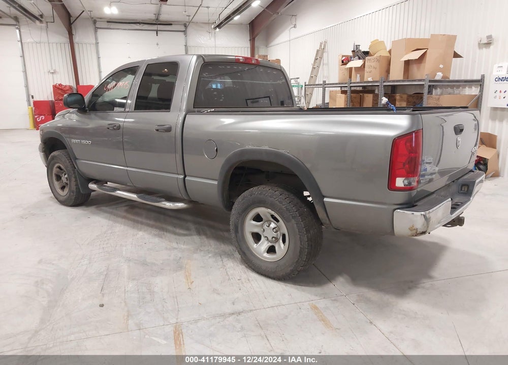 2005 DODGE RAM 1500 SLT/LARAMIE VIN: 1D7HU18D95J600480