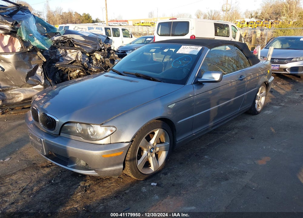 2004 BMW 325CI VIN: WBABW33434PG97880