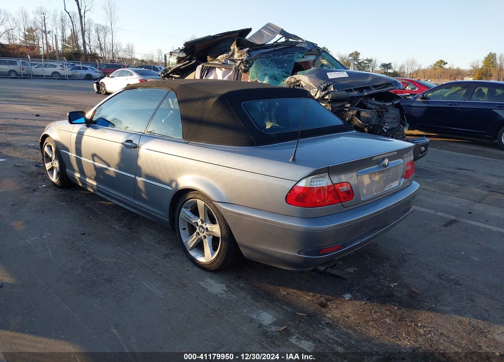 2004 BMW 325CI VIN: WBABW33434PG97880