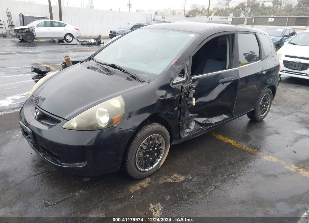 2008 HONDA FIT VIN: JHMGD37418S071414