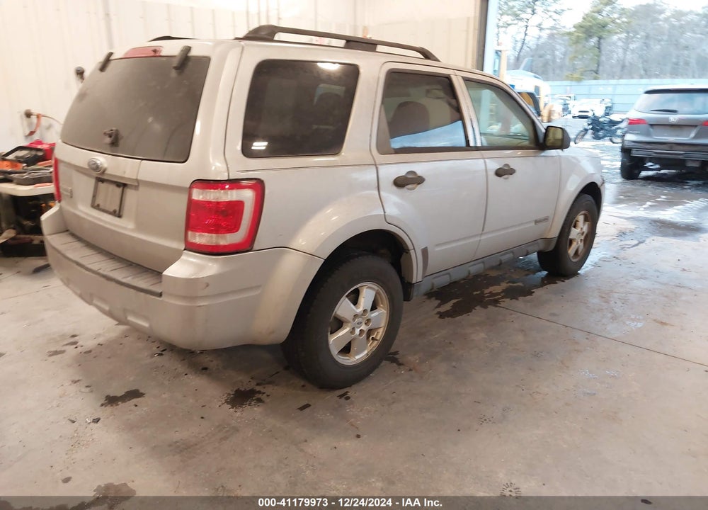 2008 FORD ESCAPE XLT VIN: 1FMCU03ZX8KA34213