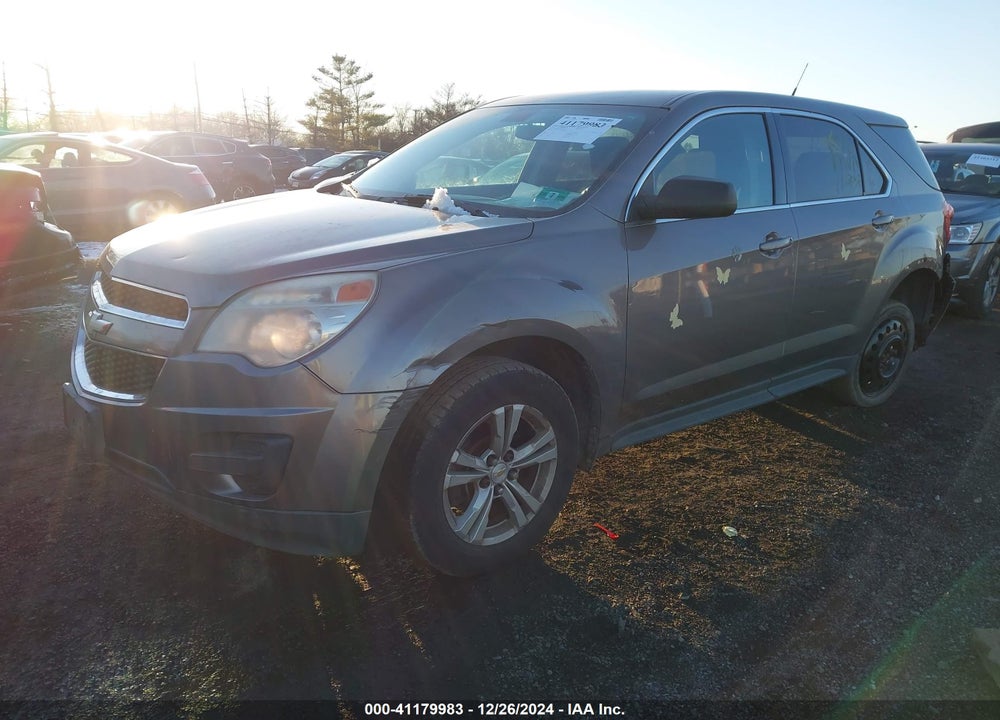 2010 CHEVROLET EQUINOX LS VIN: 2CNFLCEWXA6372532