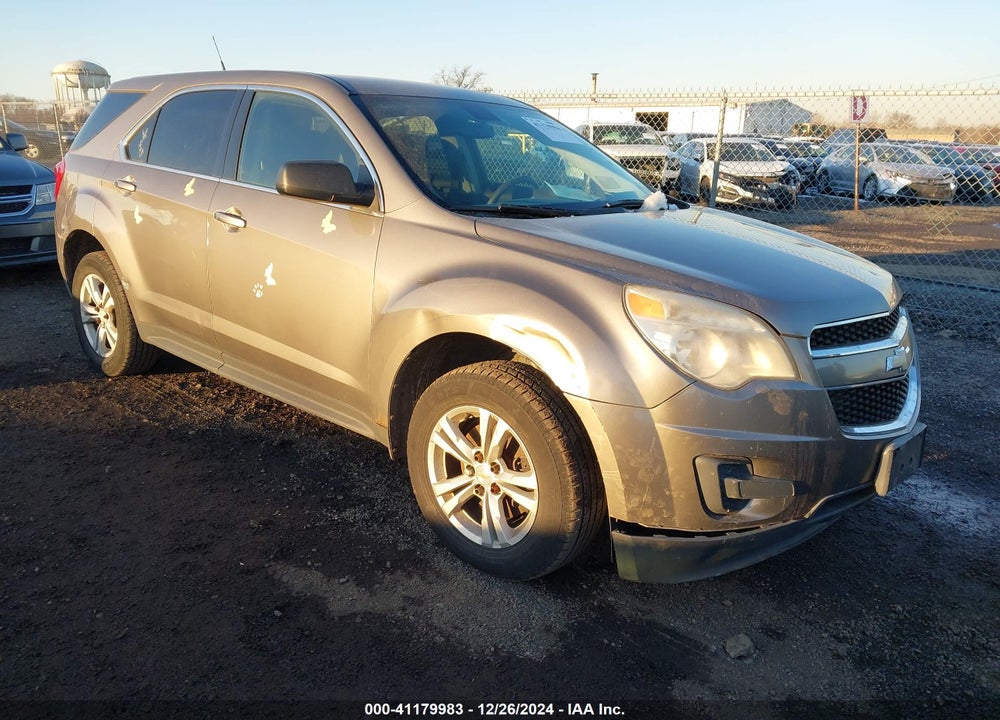 2010 CHEVROLET EQUINOX LS VIN: 2CNFLCEWXA6372532