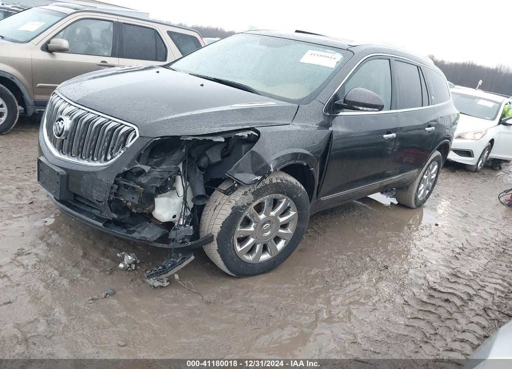 2014 BUICK ENCLAVE LEATHER VIN: 5GAKRBKD3EJ165487