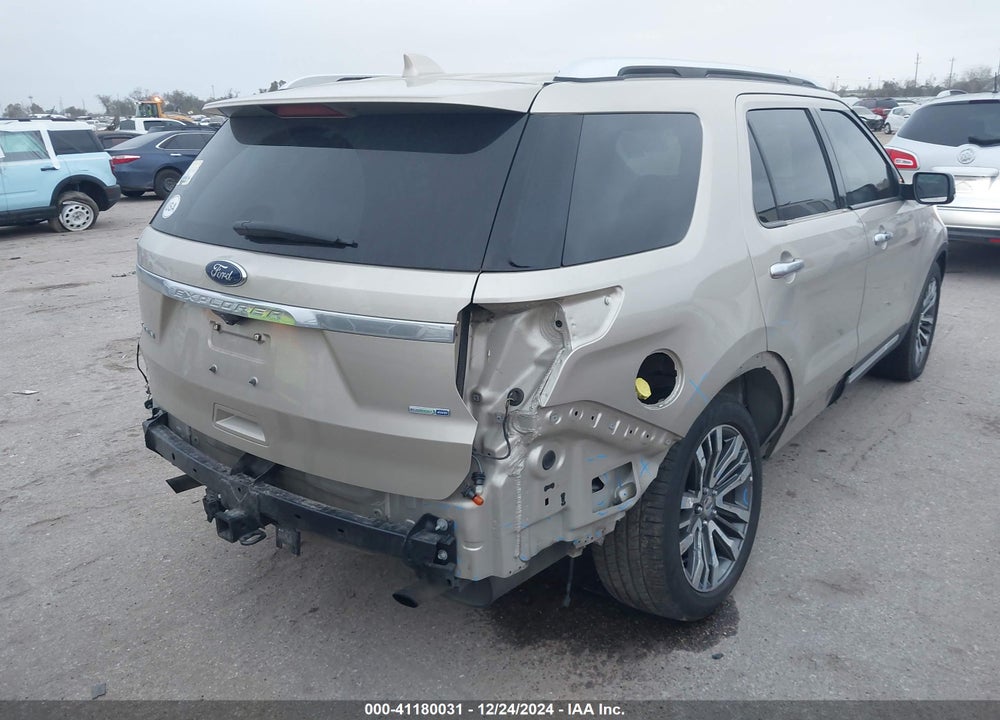 2017 FORD EXPLORER PLATINUM VIN: 1FM5K8HT1HGE41521