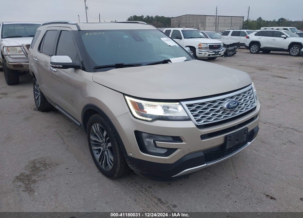 2017 FORD EXPLORER PLATINUM VIN: 1FM5K8HT1HGE41521