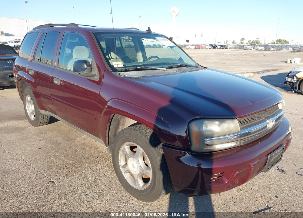 2007 CHEVROLET TRAILBLAZER LS VIN: 1GNDS13S172288776