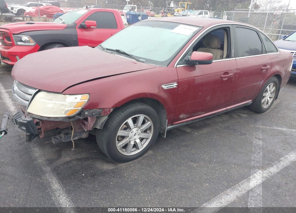 2008 FORD TAURUS SEL VIN: 1FAHP24WX8G185871